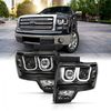 Anzo Usa 09-14 F150 PROJECTOR HEADLIGHTS W/ U-BAR SWITCHBACK BLACK W/ AMBER 111383